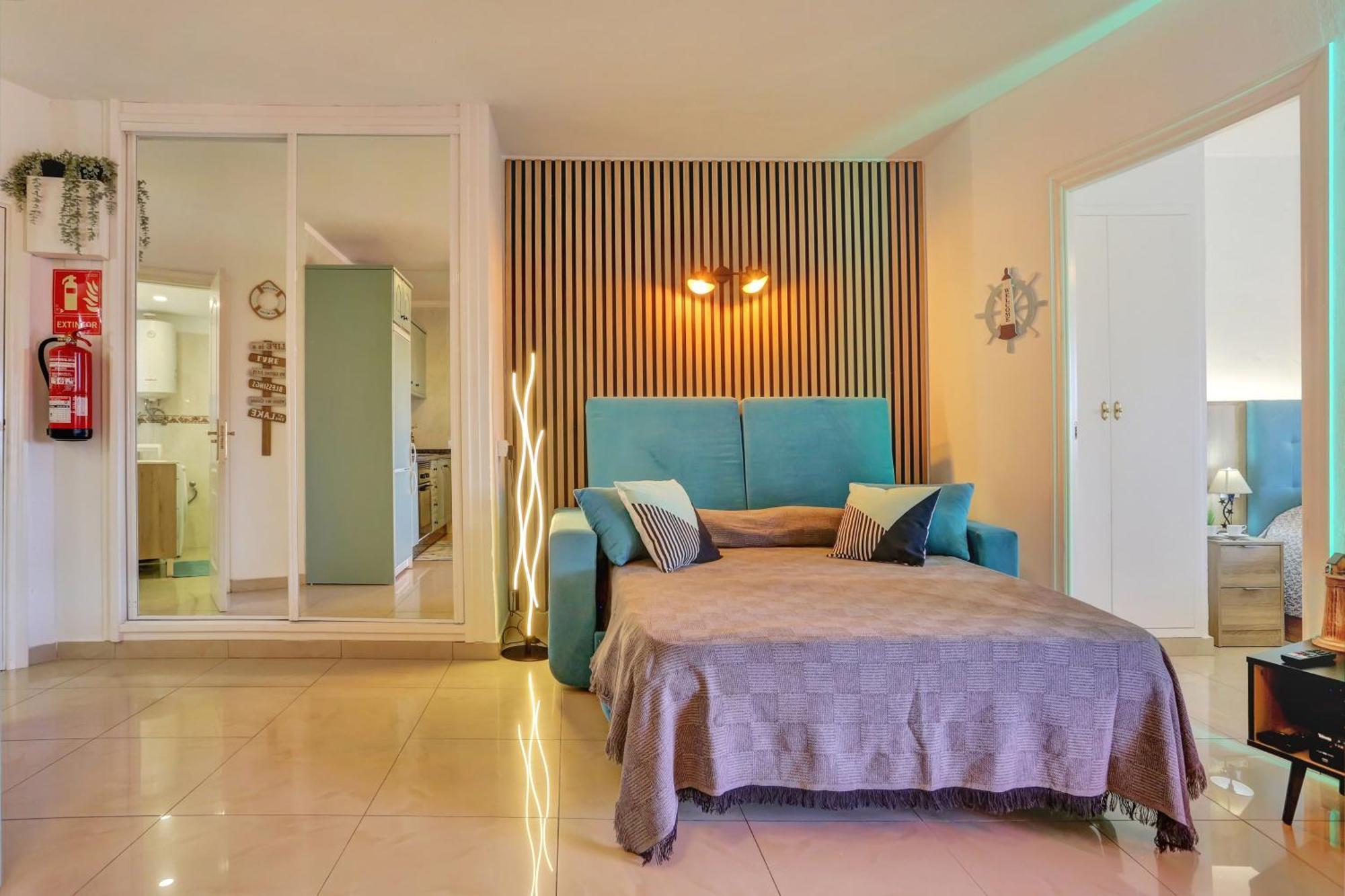 Luxory Dreamy Sunset, Seafront, Direct Access To The Promenade,Wifi,Pool,Free Parking Apartment ลอส กริสเตียนอส ภายนอก รูปภาพ