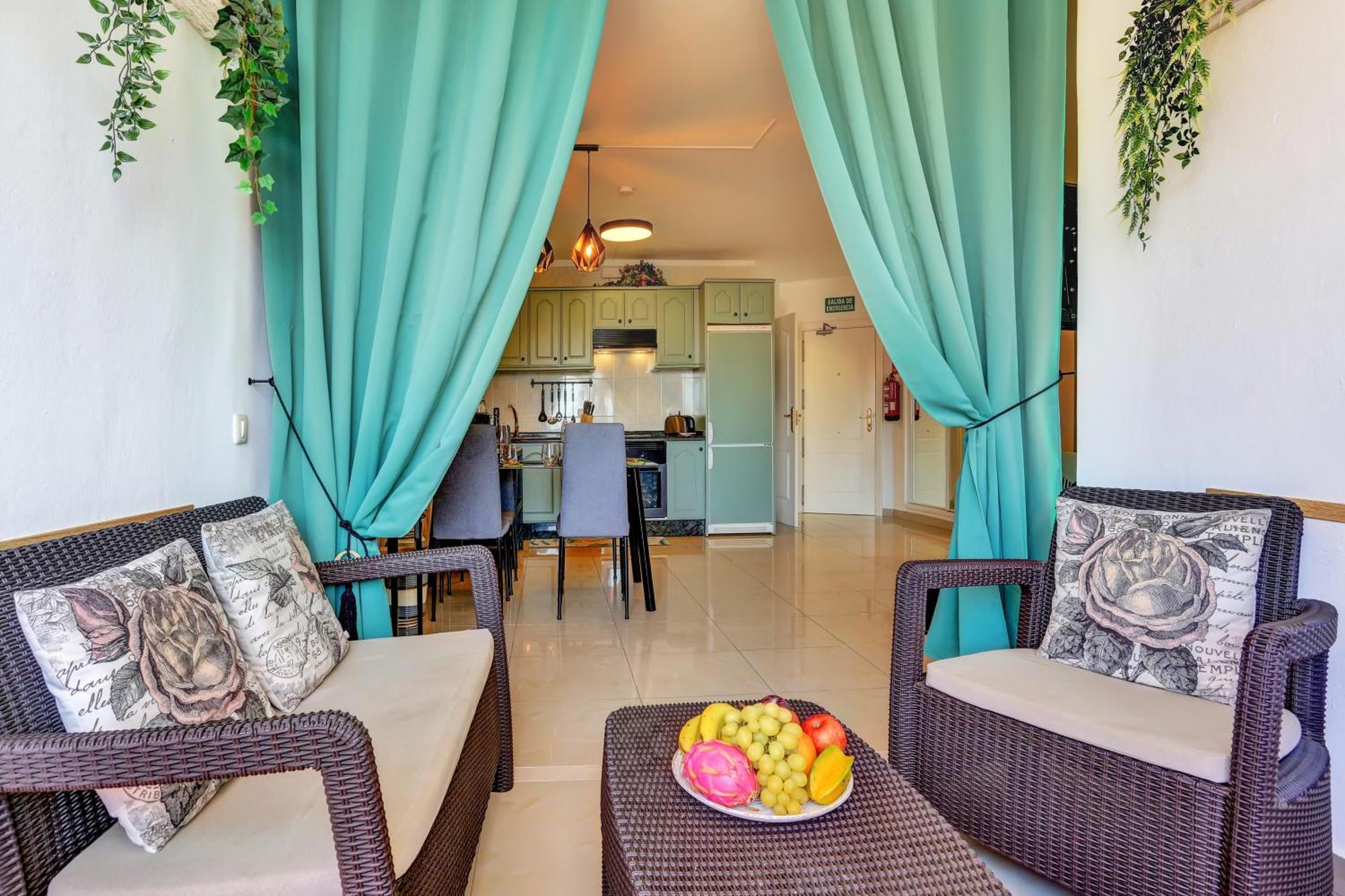 Luxory Dreamy Sunset, Seafront, Direct Access To The Promenade,Wifi,Pool,Free Parking Apartment ลอส กริสเตียนอส ภายนอก รูปภาพ