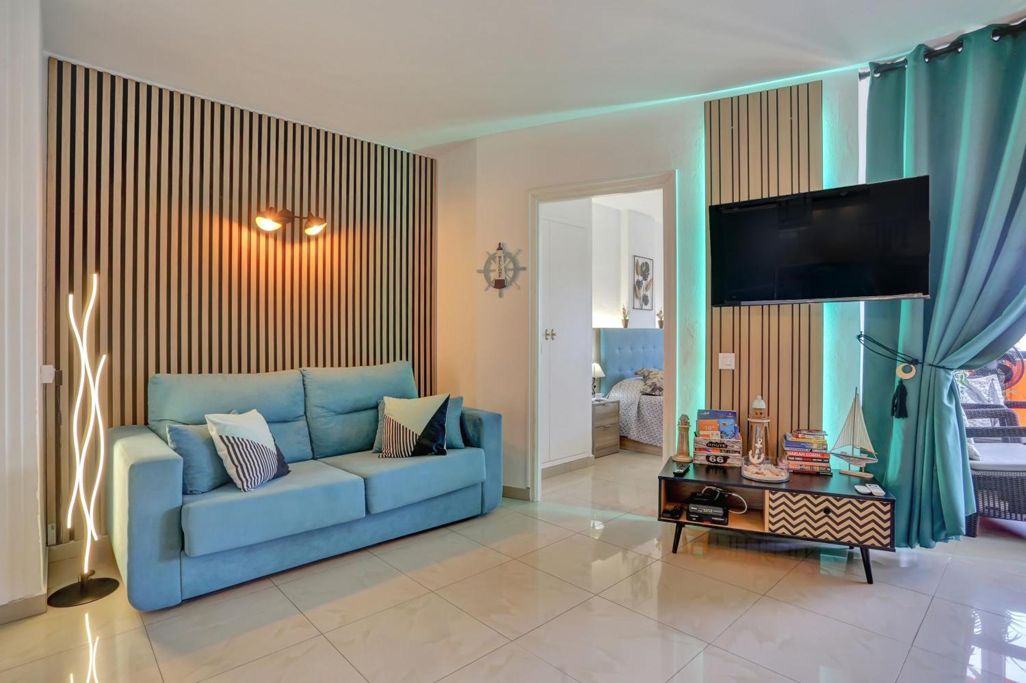 Luxory Dreamy Sunset, Seafront, Direct Access To The Promenade,Wifi,Pool,Free Parking Apartment ลอส กริสเตียนอส ภายนอก รูปภาพ